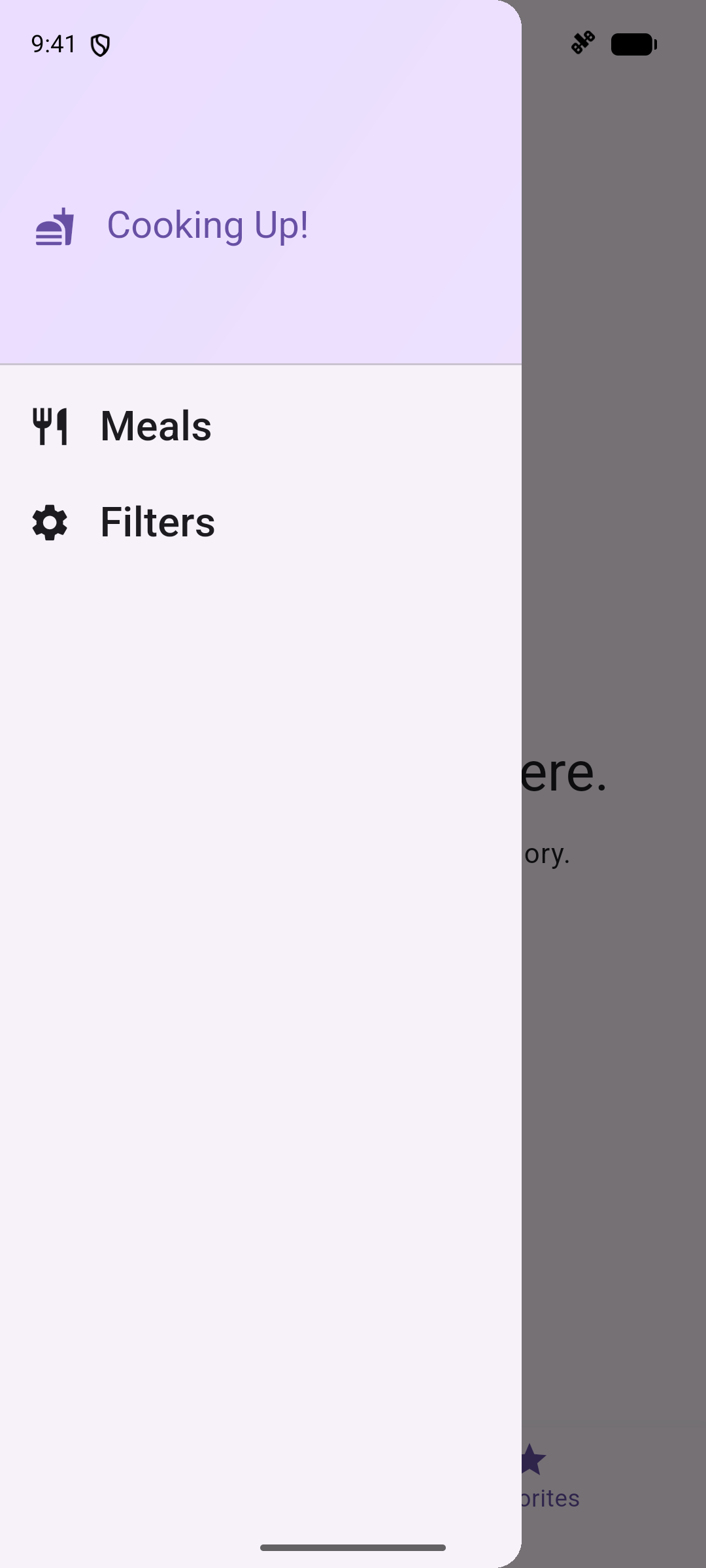 drawer Screen